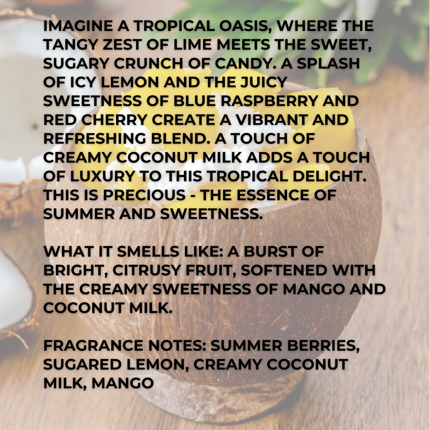 Luxury Mango Coconut Room & Linen Spray | Fruity Citrus Home Fragrance Mist | Precious by Frezco Candles 3.5 oz