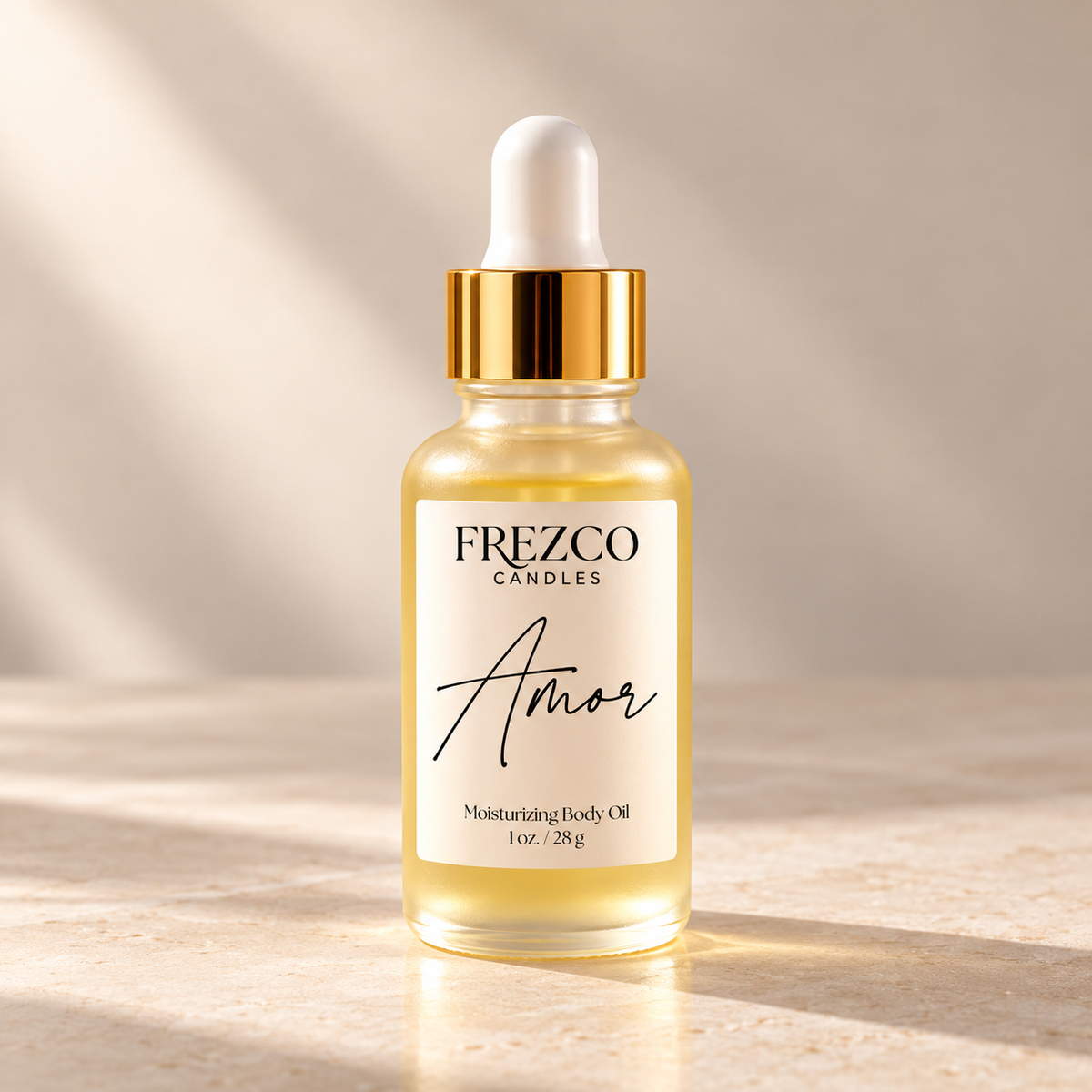 Amor – Gardenia · Strawberry · Sandalwood | Luxury Hydrating Body Oil | 1 oz