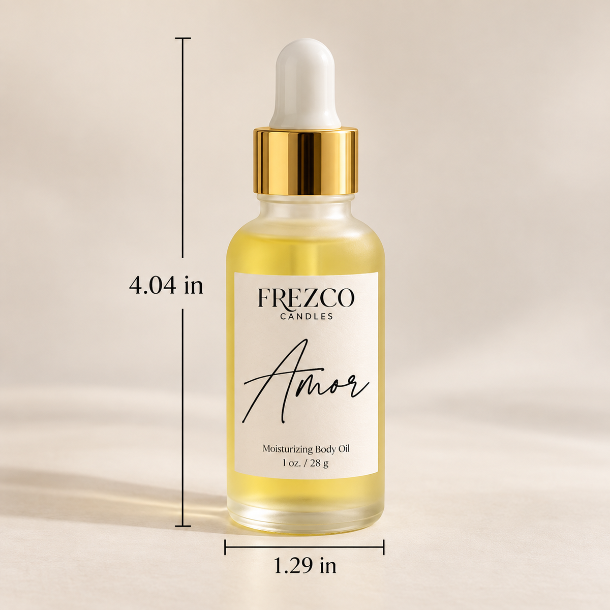 Amor – Gardenia · Strawberry · Sandalwood | Luxury Hydrating Body Oil | 1 oz