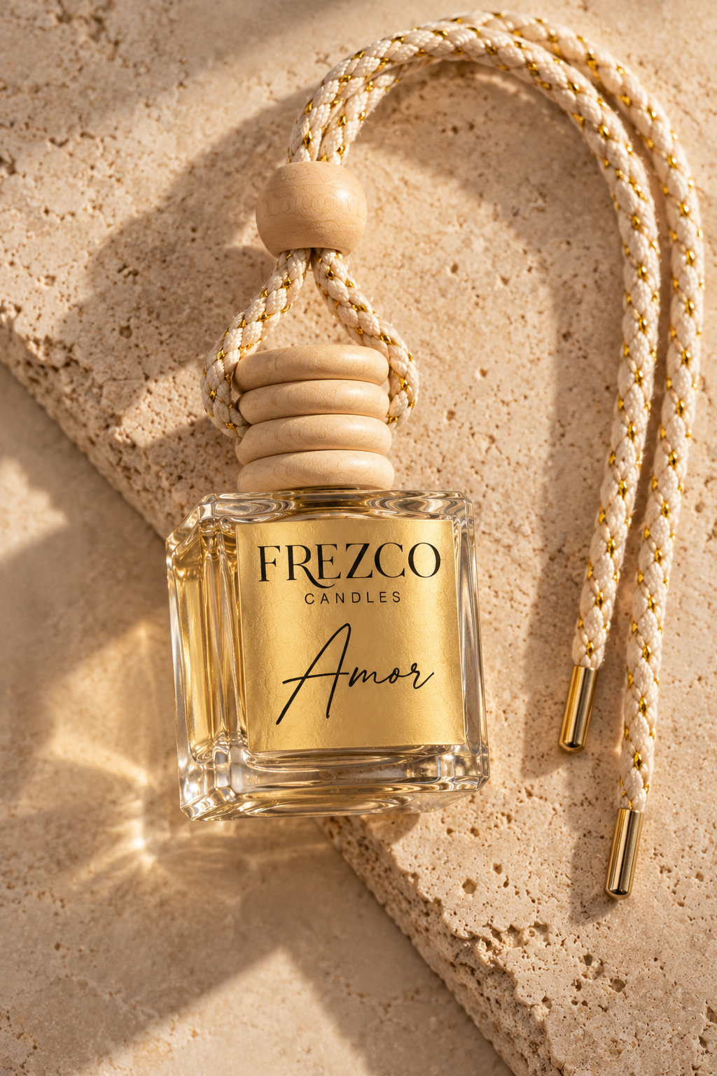 Amor Car Diffuser – Luxury Hanging Car Air Freshener by Frezco