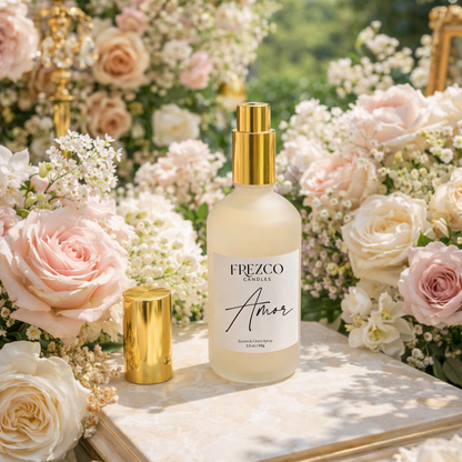 Amor Luxury Room and Linen Spray - Frezco Candles