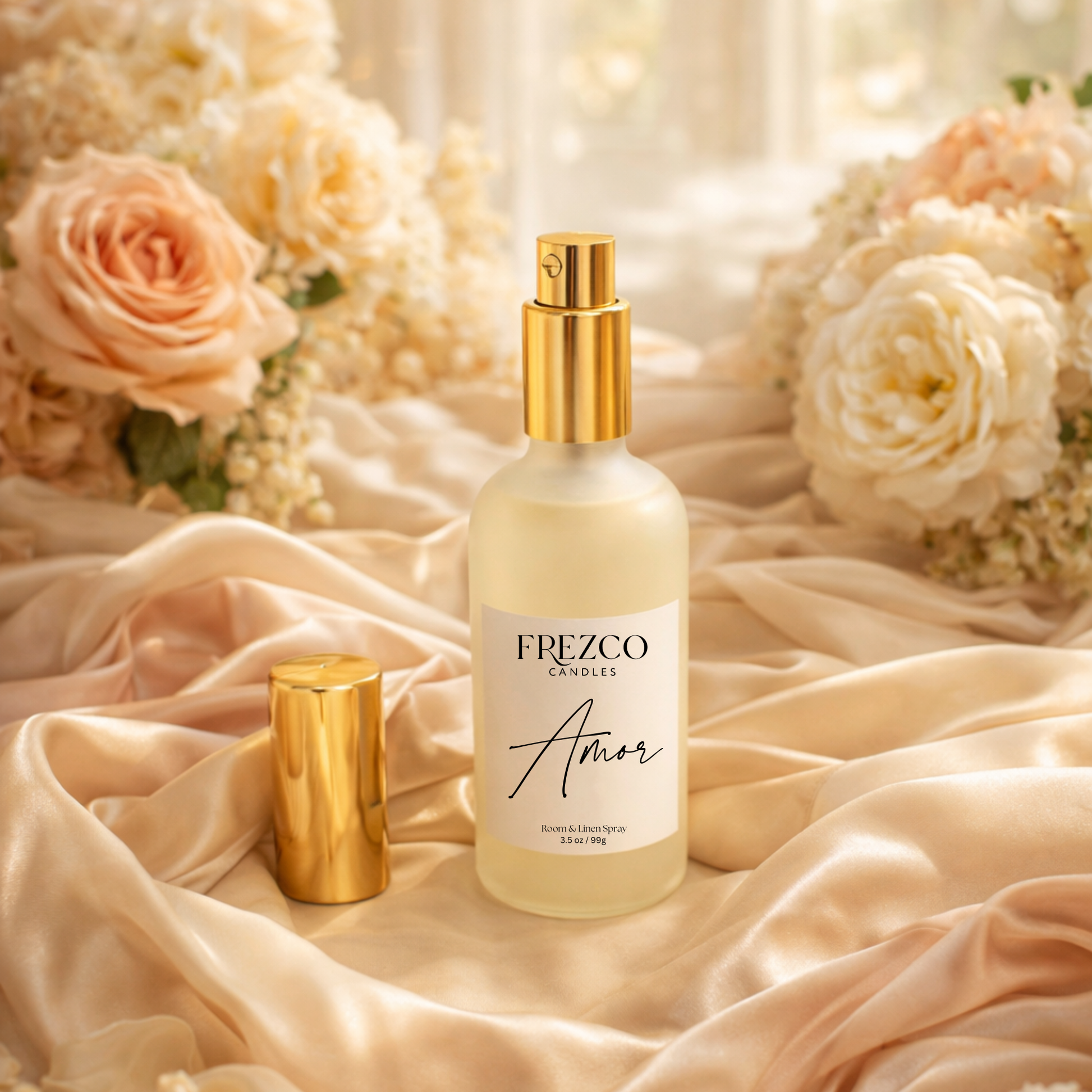 Amor Luxury Room and Linen Spray - Frezco Candles