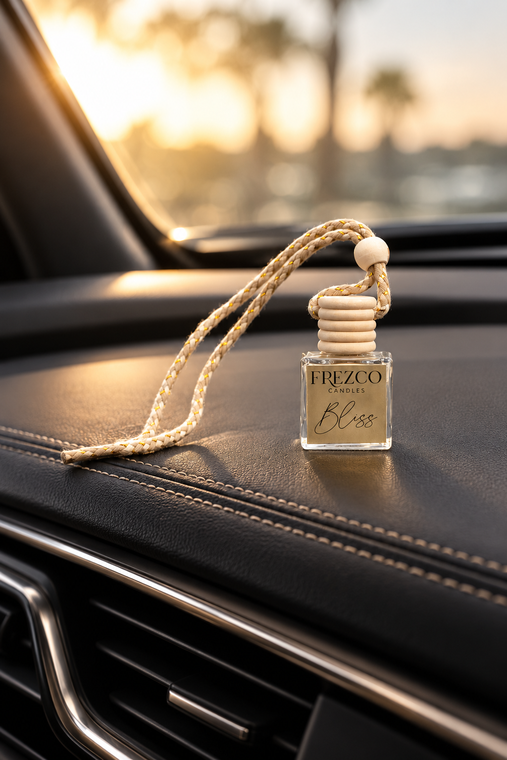 Bliss Car Diffuser – Luxury Hanging Car Air Freshener by Frezco
