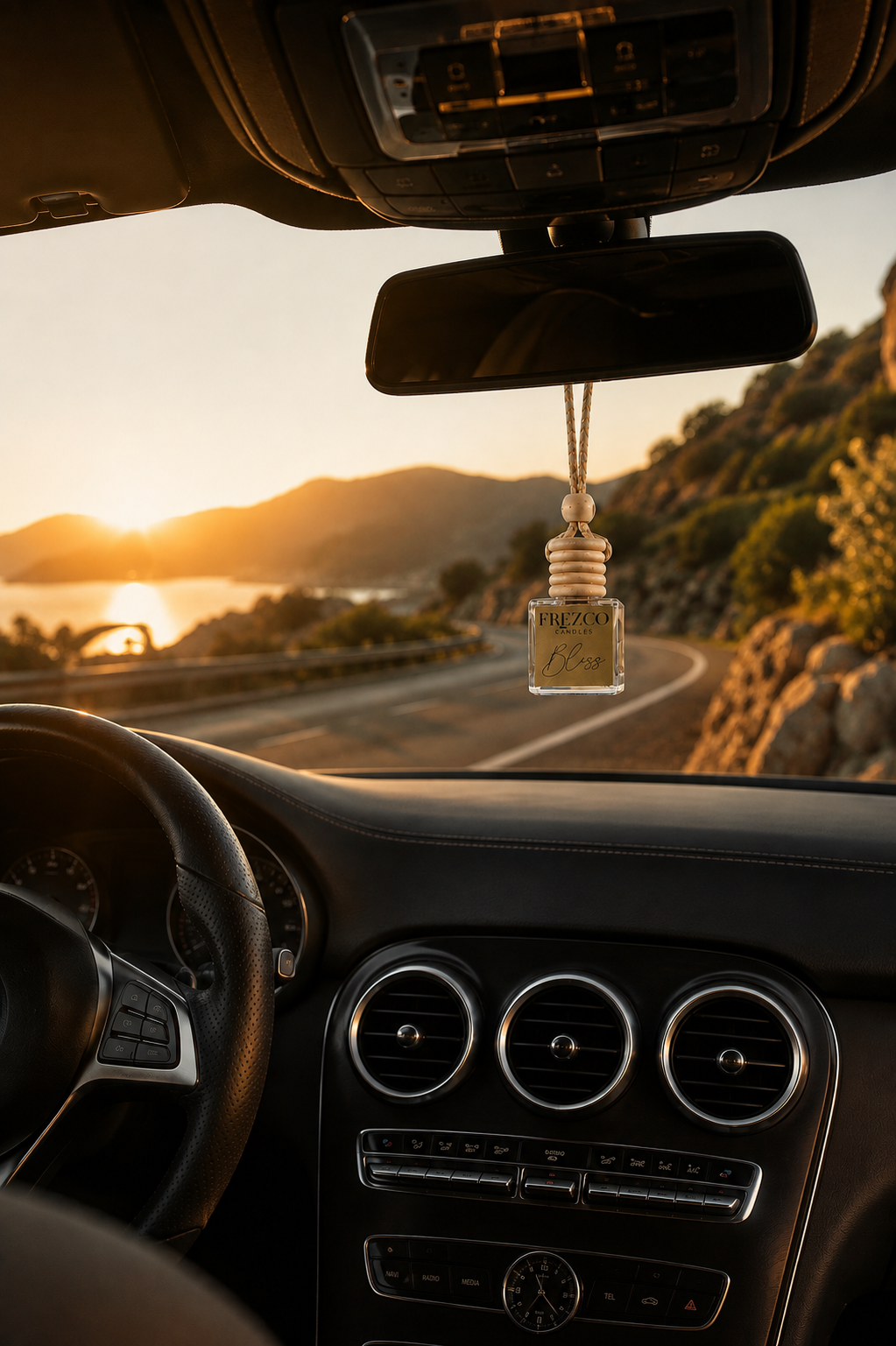 Bliss Car Diffuser – Luxury Hanging Car Air Freshener by Frezco