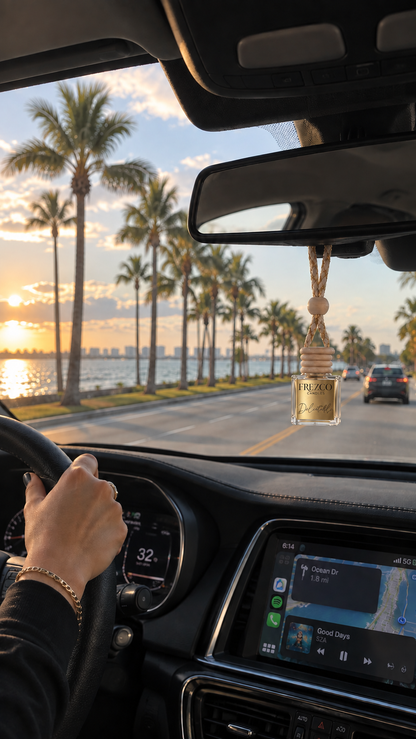 Delectable Car Diffuser – Luxury Hanging Car Air Freshener by Frezco