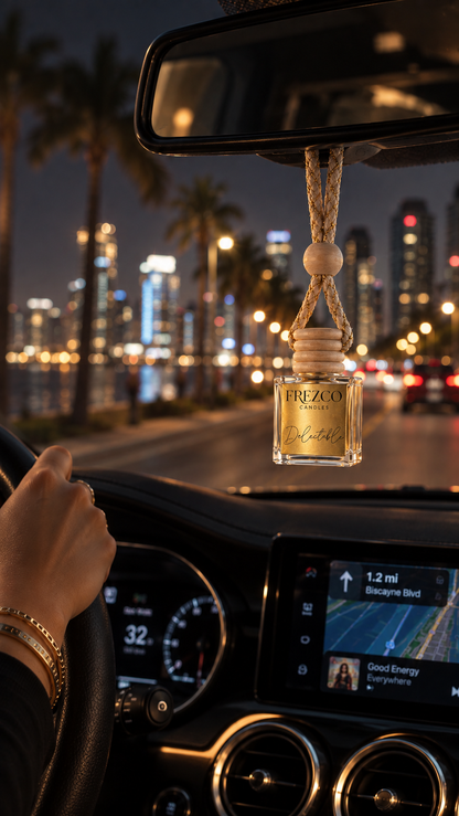 Delectable Car Diffuser – Luxury Hanging Car Air Freshener by Frezco