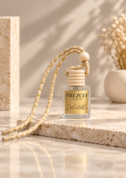 Delectable Car Diffuser – Luxury Hanging Car Air Freshener by Frezco