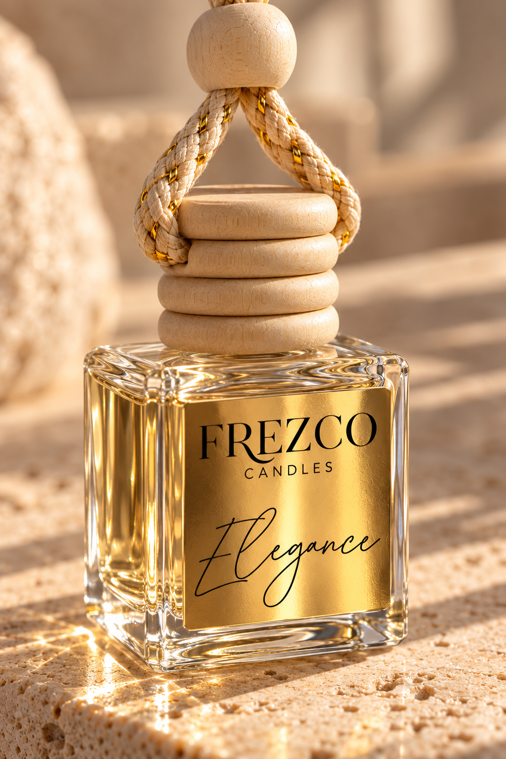 Elegance Car Diffuser – Luxury Hanging Car Air Freshener by Frezco - Frezco Candles