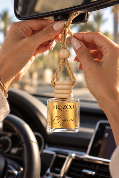 Elegance Car Diffuser – Luxury Hanging Car Air Freshener by Frezco - Frezco Candles