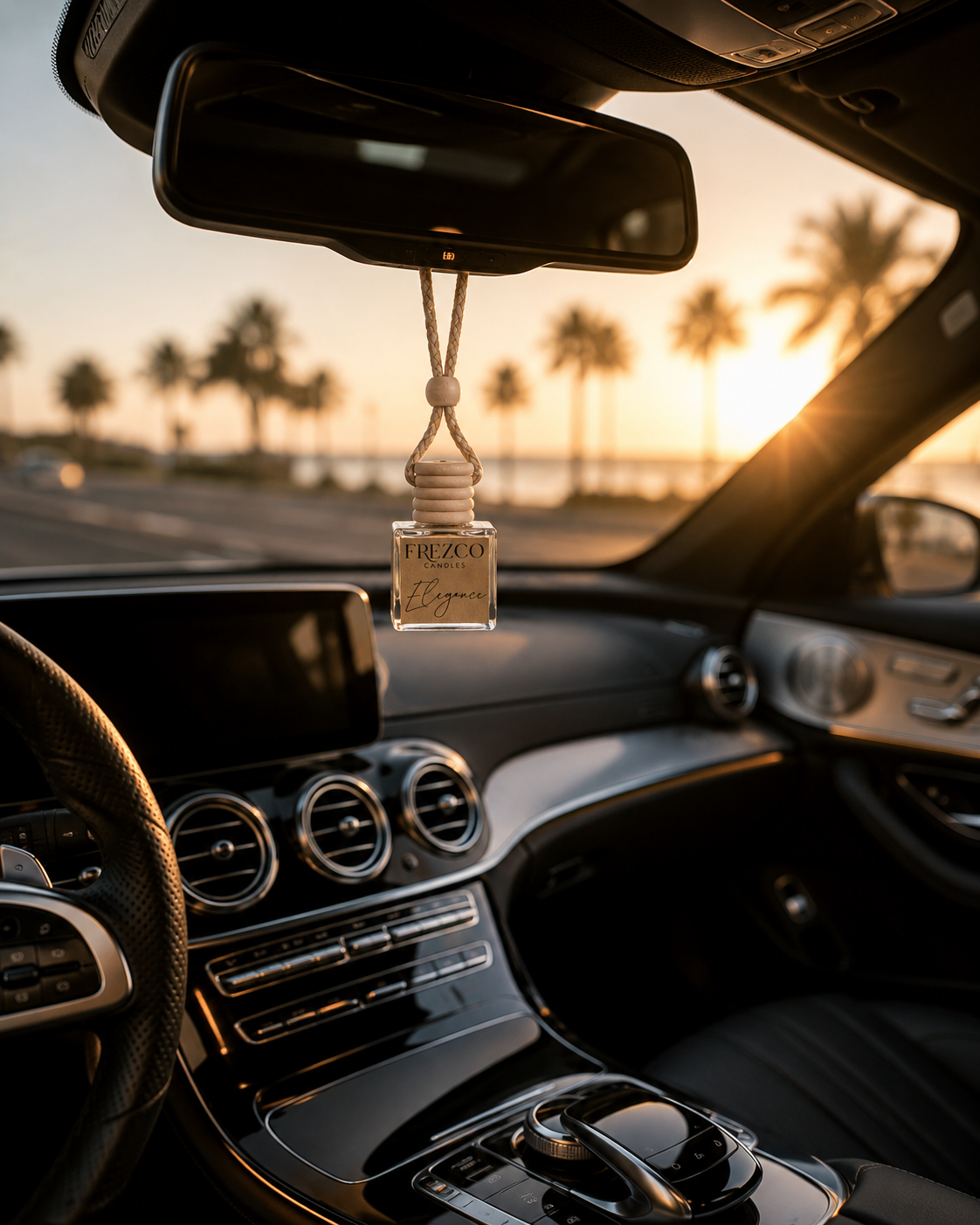 Elegance Car Diffuser – Luxury Hanging Car Air Freshener by Frezco