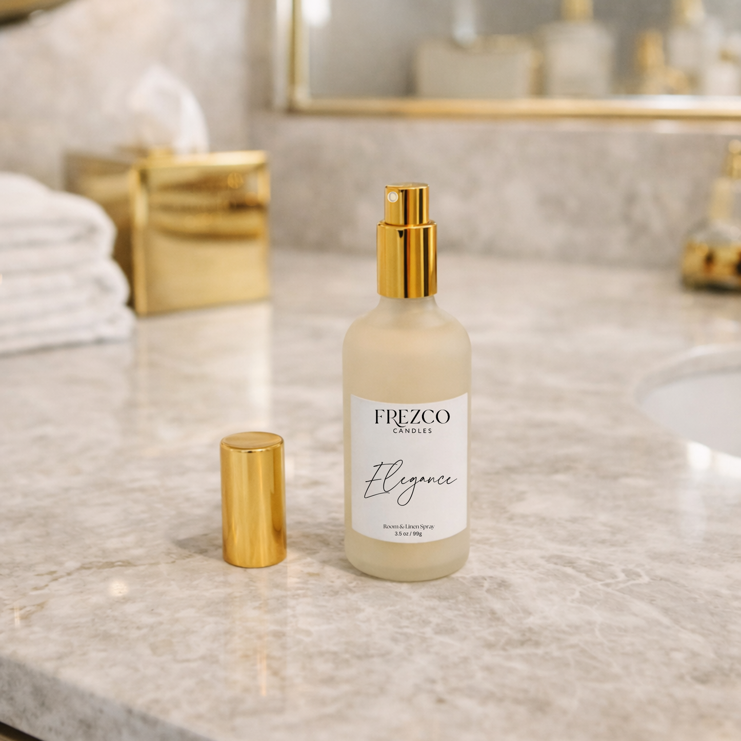 Elegance Luxury Room and Linen Spray - Frezco Candles