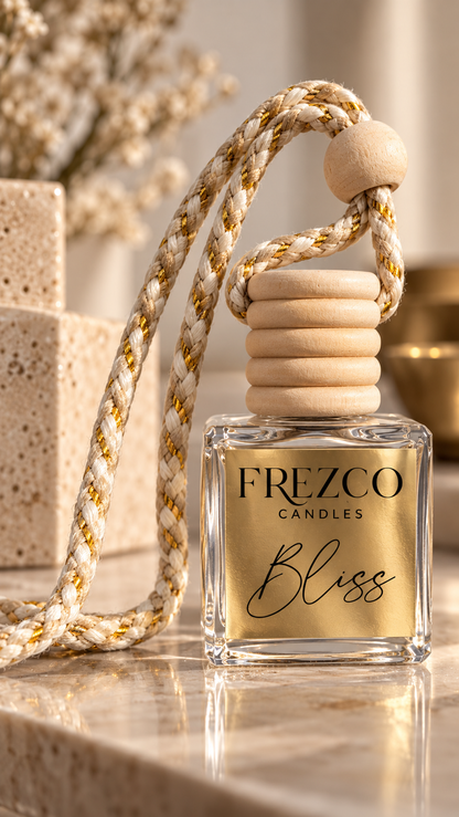 Bliss Car Diffuser – Luxury Hanging Car Air Freshener by Frezco