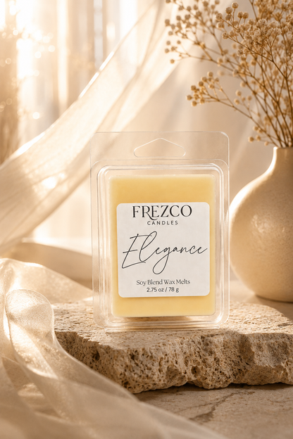 Elegance Scented Luxury Wax Melt - Frezco Candles