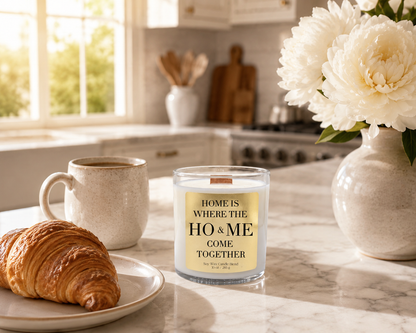 Funny Housewarming Candle – Wood Wick Luxury Soy Candle – Choose Your Scent – 10oz - Frezco Candles