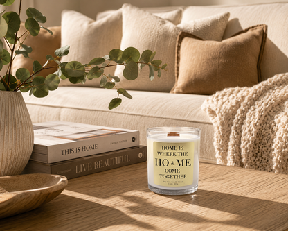 Funny Housewarming Candle – Wood Wick Luxury Soy Candle – Choose Your Scent – 10oz - Frezco Candles