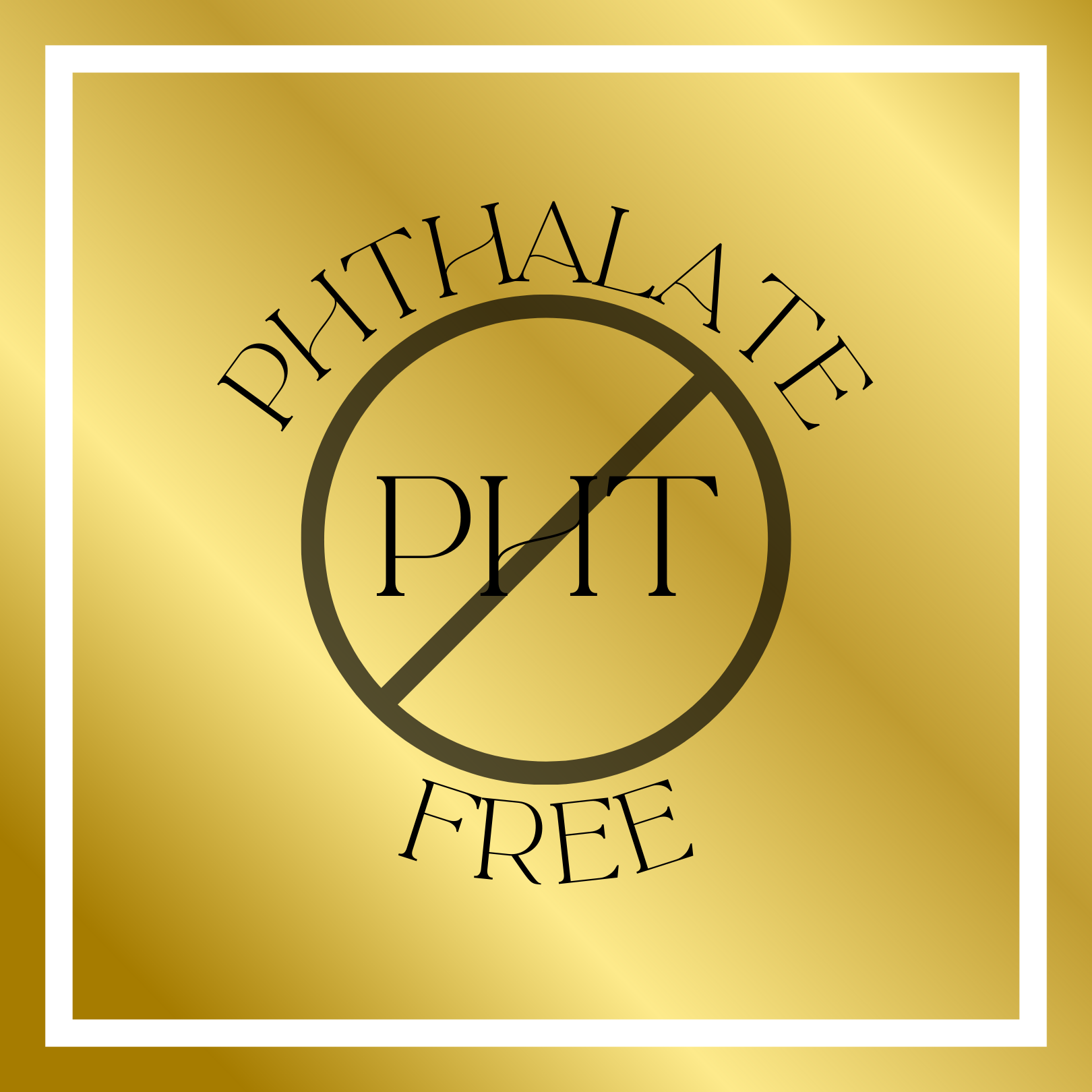 phthalate free custom icon