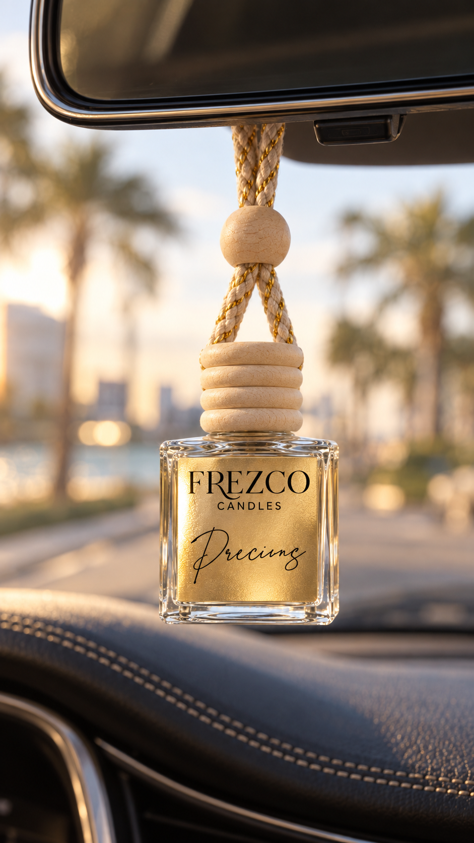 Precious Car Diffuser – Luxury Hanging Car Air Freshener by Frezco